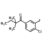 CAS#: 898765-70-3， 1-(4-Chloro-3-fluorophenyl)-2,2-dimethyl-1-butanone