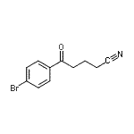 结构式 CAS# 898766-86-4, 5-(4-溴苯基)-5-氧代戊腈