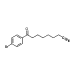 CAS#: 898766-90-0， 8-(4-Bromophenyl)-8-oxooctanenitrile