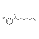 CAS#: 898766-98-8， 1-(3-Bromophenyl)-7-chloro-1-heptanone