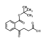 CAS#: 898766-99-9， 4-(2-{[(2-Methyl-2-propanyl)oxy]carbonyl}phenyl)-4-oxobutanoic acid