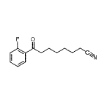 CAS#: 898767-42-5， 8-(2-Fluorophenyl)-8-oxooctanenitrile