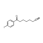 CAS#: 898767-88-9， 7-(4-Iodophenyl)-7-oxoheptanenitrile