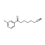 CAS#: 898767-97-0， 7-(3-Iodophenyl)-7-oxoheptanenitrile