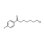 CAS#: 898768-26-8， 7-Chloro-1-(4-iodophenyl)-1-heptanone