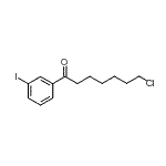 CAS#: 898768-32-6， 7-Chloro-1-(3-iodophenyl)-1-heptanone