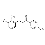structure of CAS# 898769-00-1, 3-(2,3-Dimethylphenyl)-1-(4-methylphenyl)-1-propanone;3-(2,3-dimethylphenyl)-4'-methylpropiophenone