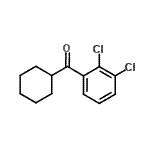 结构式 CAS# 898769-42-1, 环己基(2,3-二氯苯基)甲酮