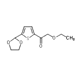 CAS#: 898772-35-5， 1-[5-(1,3-Dioxolan-2-yl)-2-thienyl]-2-ethoxyethanone