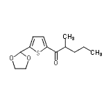 CAS#: 898772-90-2， 1-[5-(1,3-Dioxolan-2-yl)-2-thienyl]-2-methyl-1-pentanone
