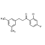 CAS#: 898780-92-2， 1-(2-Chloro-4-fluorophenyl)-3-(3,5-dimethylphenyl)-1-propanone