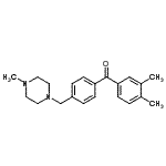 CAS#: 898783-77-2， (3,4-Dimethylphenyl){4-[(4-methyl-1-piperazinyl)methyl]phenyl}methanone