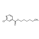 CAS#: 898784-90-2， Hexyl 2-chloroisonicotinate