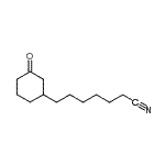 CAS#: 898784-99-1， 7-(3-Oxocyclohexyl)heptanenitrile