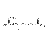 CAS#: 898785-36-9， 1-(2-Chloro-4-pyridinyl)-1,6-heptanedione
