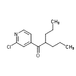 CAS#: 898785-73-4， 1-(2-Chloro-4-pyridinyl)-2-propyl-1-pentanone