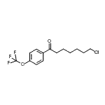 CAS#: 898786-10-2， 7-Chloro-1-[4-(trifluoromethoxy)phenyl]-1-heptanone