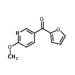CAS#: 898786-32-8， 2-Furyl(6-methoxy-3-pyridinyl)methanone