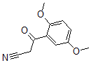 structure of CAS# 898787-03-6, 2,5-Dimethoxy-beta-Oxo-Benzenepropanenitrile;2,5-DIMETHOXYBENZOYLACETONITRILE