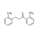 structure of CAS# 898789-04-3, 1,3-Bis(2-methylphenyl)-1-propanone;2'-methyl-3-(2-methylphenyl)propiophenone