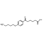 CAS#: 898792-00-2， 6-Oxo-6-[4-(pentyloxy)phenyl]hexanoic acid