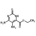 CAS#: 89897-53-0， Ethyl 5,6-diamino-2-oxo-2,3-dihydro-4-pyrimidinecarboxylate