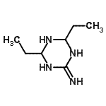 CAS#: 89910-57-6， 4,6-Diethyl-1,4,5,6-tetrahydro-1,3,5-triazin-2-amine