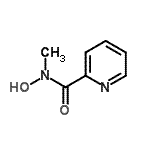 CAS#: 89970-82-1， N-Hydroxy-N-methyl-2-pyridinecarboxamide