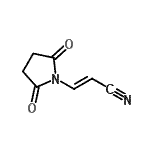 CAS#: 89975-85-9， (2E)-3-(2,5-Dioxo-1-pyrrolidinyl)acrylonitrile