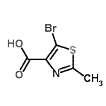 CAS#: 899897-20-2， 5-Bromo-2-methyl-1,3-thiazole-4-carboxylic acid