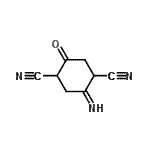 CAS#: 90004-02-7， 2-Imino-5-oxo-1,4-cyclohexanedicarbonitrile