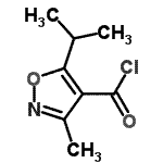 CAS#: 90006-55-6， 5-isopropyl-3-methyl-isoxazole-4-carbonyl chloride