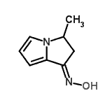 CAS#: 90006-95-4， (1E)-N-Hydroxy-3-methyl-2,3-dihydro-1H-pyrrolizin-1-imine