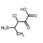 CAS#: 90012-66-1， 3-Chloro-4-methyl-2-oxopentanoic acid