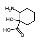 CAS#: 90049-05-1， 2-amino-1-hydroxy-cyclohexanecarboxylic acid