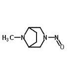 CAS#: 90049-31-3， 8-Methyl-3-nitroso-3,8-diazabicyclo[3.2.1]octane