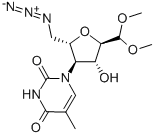 CAS#: 900513-65-7， 2,5-Anhydro-6-Azido-4,6-Dideoxy-4-(3,4-Dihydro-5-Methyl-2,4-Dioxo-1(2H)-Pyrimidinyl)-1-(Dimethyl Acetal)-L-Mannose