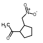 CAS#: 90088-11-2， 1-[2-(Nitromethyl)cyclopentyl]ethanone