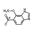 CAS 登录号：90110-72-8， 4-甲氧基-5-硝基-1H-苯并咪唑