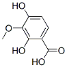 CAS#: 90111-50-5， 2,4-Dihydroxy-m-anisic acid