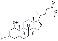 CAS#: 90134-61-5， Methyl 1,3-dihydroxycholan-24-oate