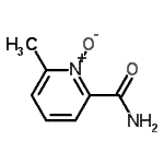 CAS#: 90151-11-4， 6-Methyl-2-pyridinecarboxamide 1-oxide