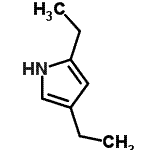 CAS#: 90154-78-2， 2,4-Diethyl-1H-pyrrole