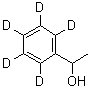 structure of CAS# 90162-45-1, 1-(<sup>2</sup>H<sub>5</sub>)Phenylethanol;(±)-1-Phenyl-d5-ethanol;1-Phenyl-d5-ethanol;Methyl phenyl-d5 carbinol