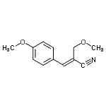 CAS#: 90167-02-5， (2Z)-2-(Methoxymethyl)-3-(4-methoxyphenyl)acrylonitrile