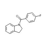 CAS#: 90172-60-4， 2,3-Dihydro-1H-indol-1-yl(4-fluorophenyl)methanone