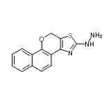 CAS#: 901773-53-3， 2-Hydrazino-11H-benzo[7,8]chromeno[4,3-d][1,3]thiazole