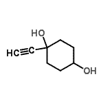 CAS#: 90199-12-5， 1-Ethynyl-1,4-cyclohexanediol