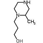 CAS#: 90203-21-7， 3-(2-Methyl-1-piperazinyl)-1-propanol