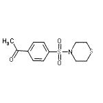 CAS#: 902137-95-5， 1-[4-(4-Thiomorpholinylsulfonyl)phenyl]ethanone
